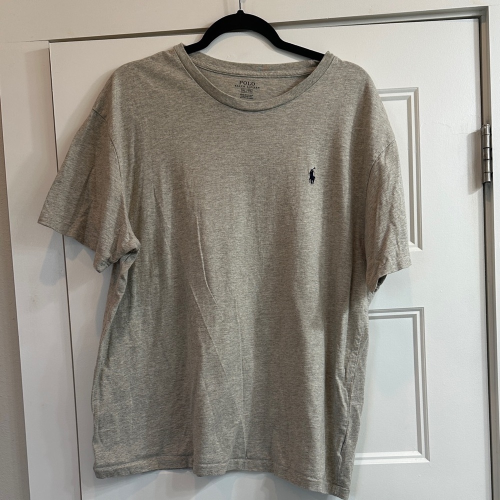 Polo by Ralph Lauren Men’s Classic Crewneck T-Shirt — Light Gray